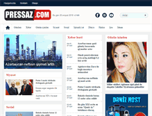 Tablet Screenshot of pressaz.com